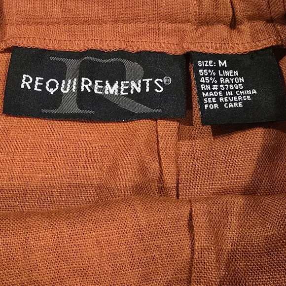 Requirements Orange Floral Midi Skirt - Picture 6 of 11